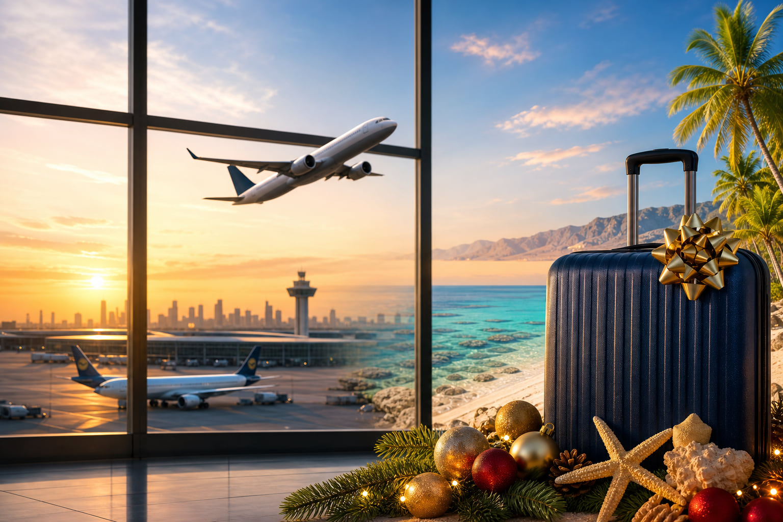 Sonderflüge ab Frankfurt: Weihnachten am Roten Meer feiern!