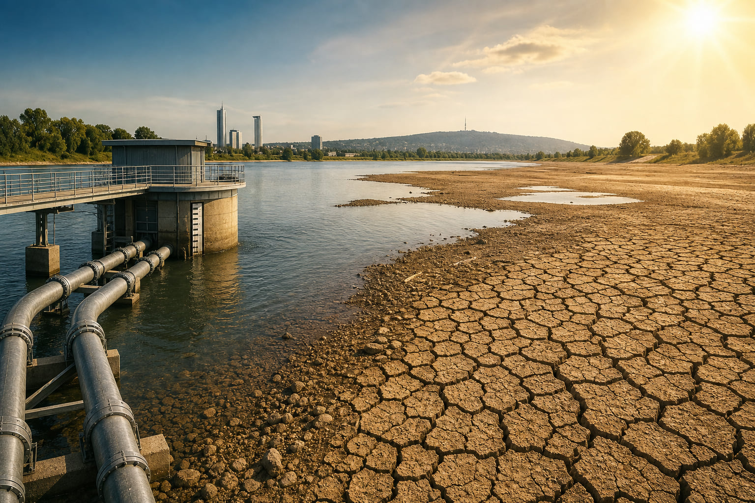 Hitzesommer 2026: Trinkwasser aus dem Rhein – Hessen kämpft gegen die Trockenheit