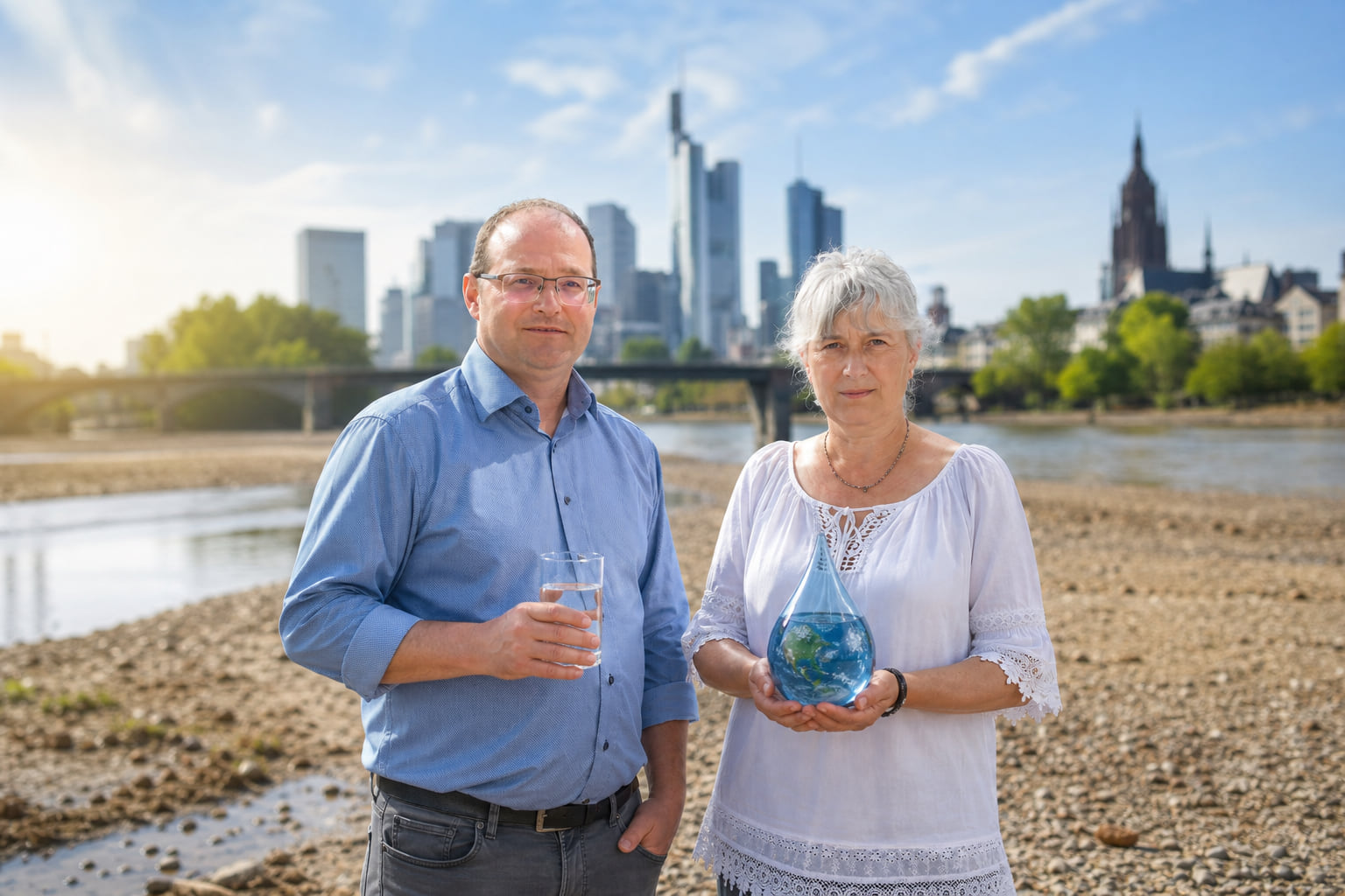 Trinkwasser in Frankfurt: BUND schlägt Alarm – droht uns die Wasserknappheit?