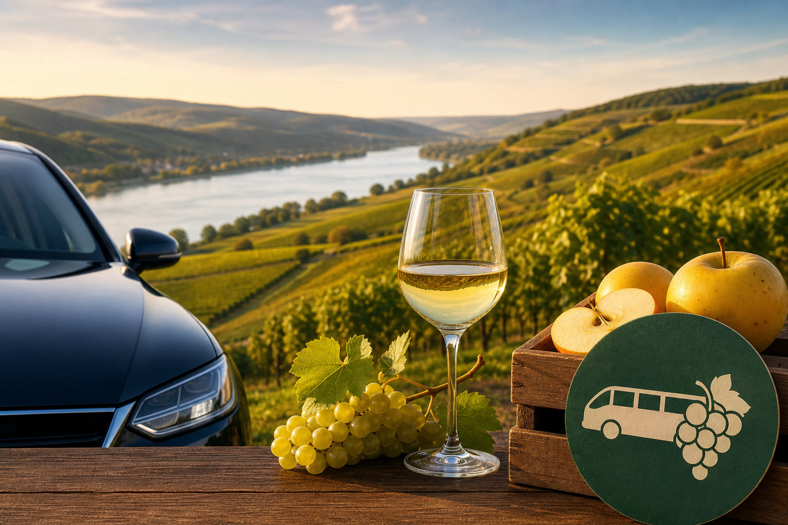 Uber Weintaxi: Tagesausflug aus Frankfurt in den Rheingau – ohne Heimweg-Stress!