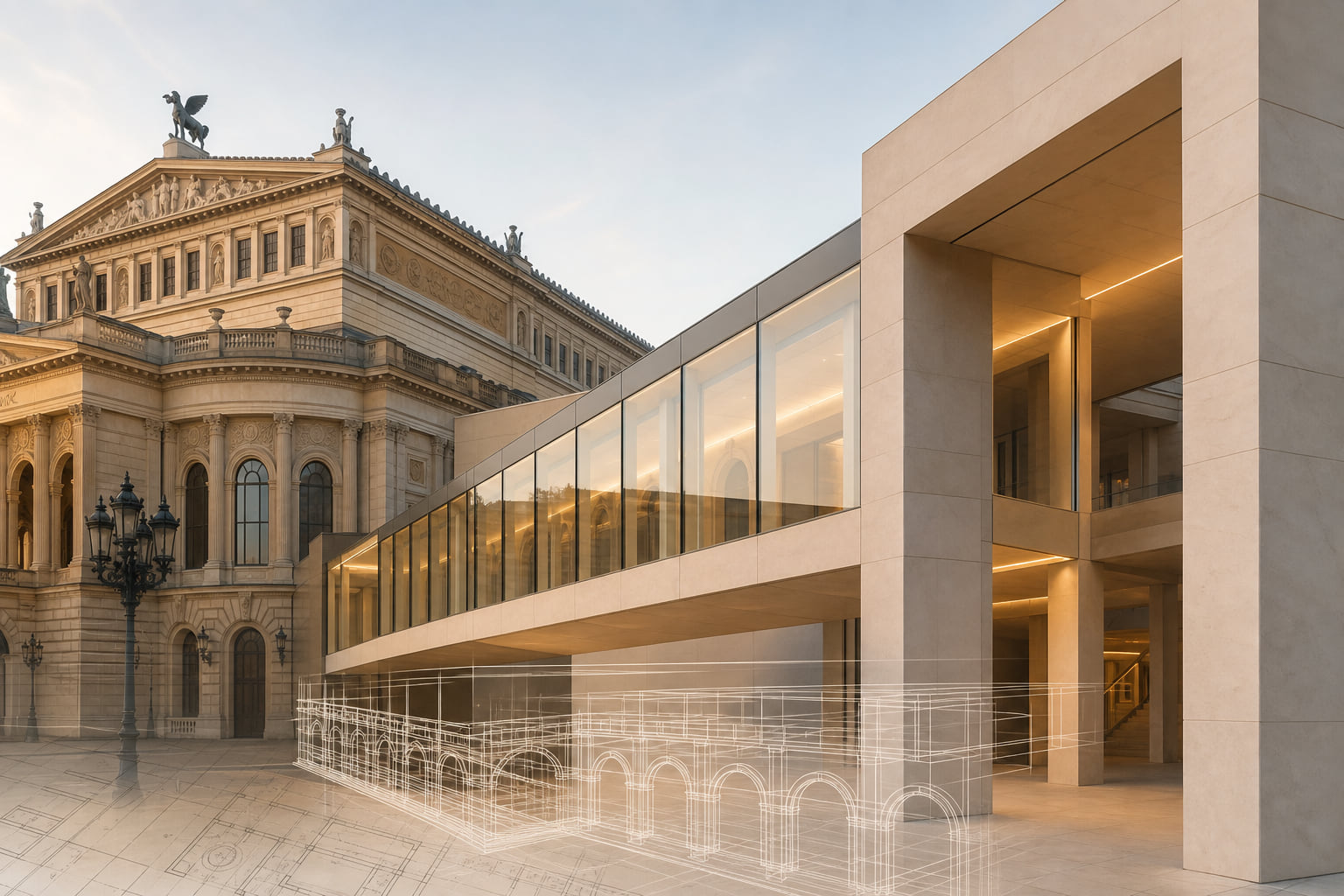 Neue Wandelgänge, alte Geschichten: Die Alte Oper Frankfurt wächst weiter