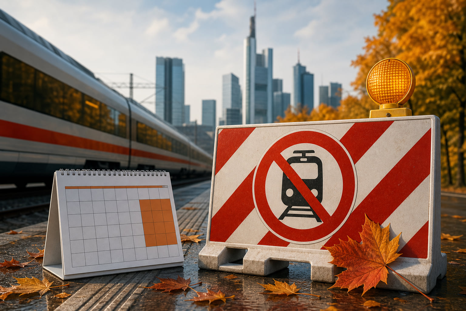 Zugausfälle zwischen Frankfurt und Darmstadt im Oktober – das musst du wissen!