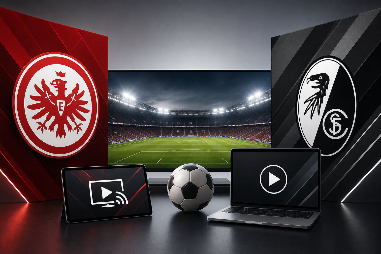 Eintracht Frankfurt vs. SC Freiburg: So seht ihr das Bundesliga-Duell live im TV und Stream