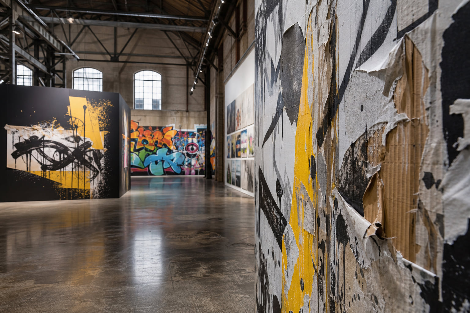 Best Before: Street-Art-Ausstellung von CIBO in der Frankfurter Naxoshalle