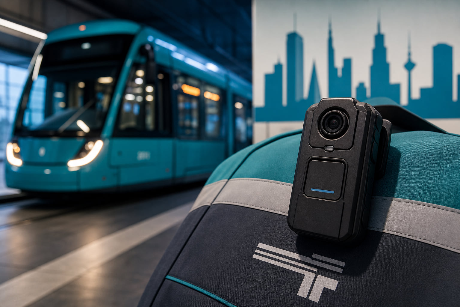 Schutz für Frankfurts Bahnen: VGF rüstet Ordnungsdienst mit Bodycams aus