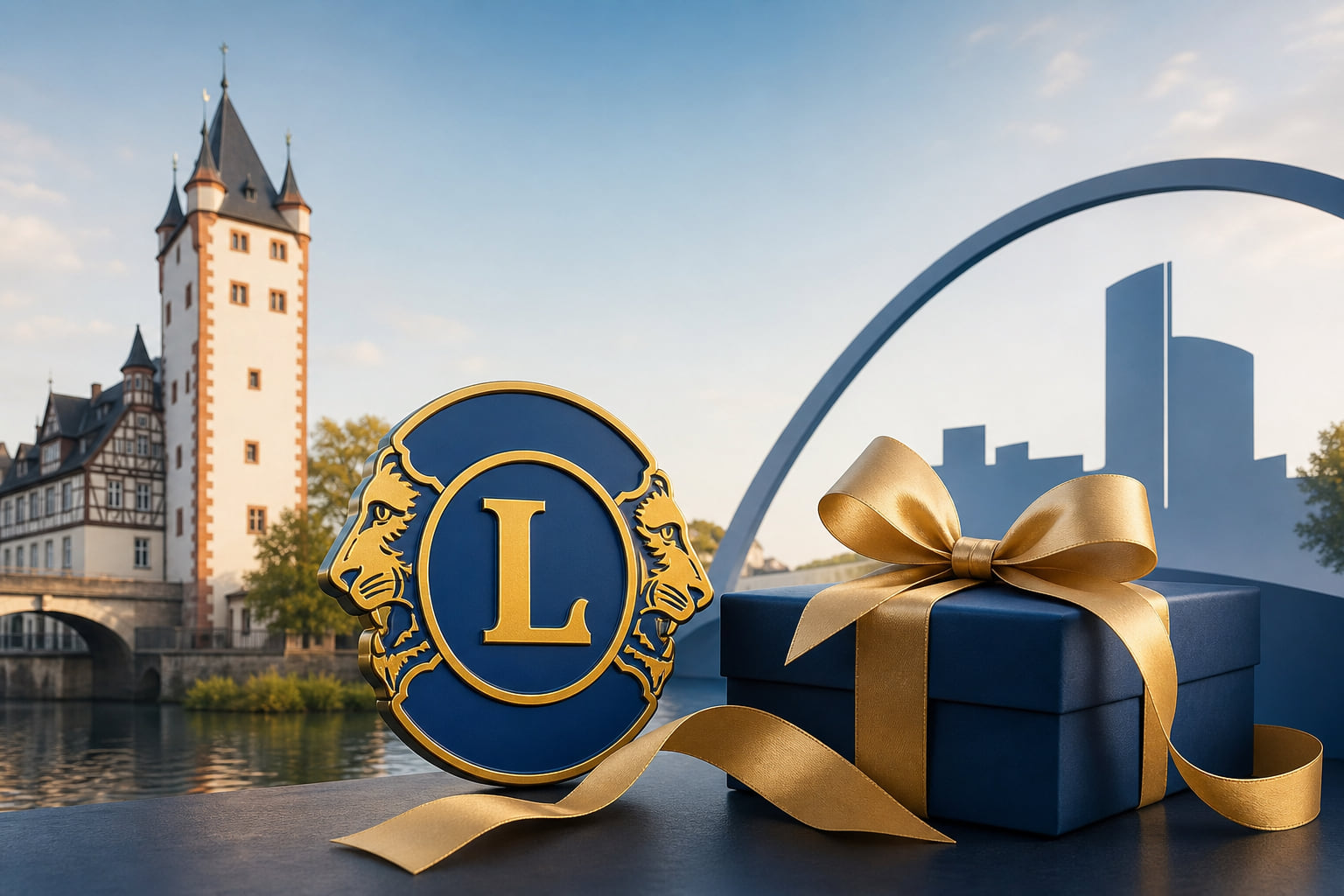 100 Jahre Eingemeindung: Höchst feiert 2028 – Lions Club spendet 5.000 Euro!