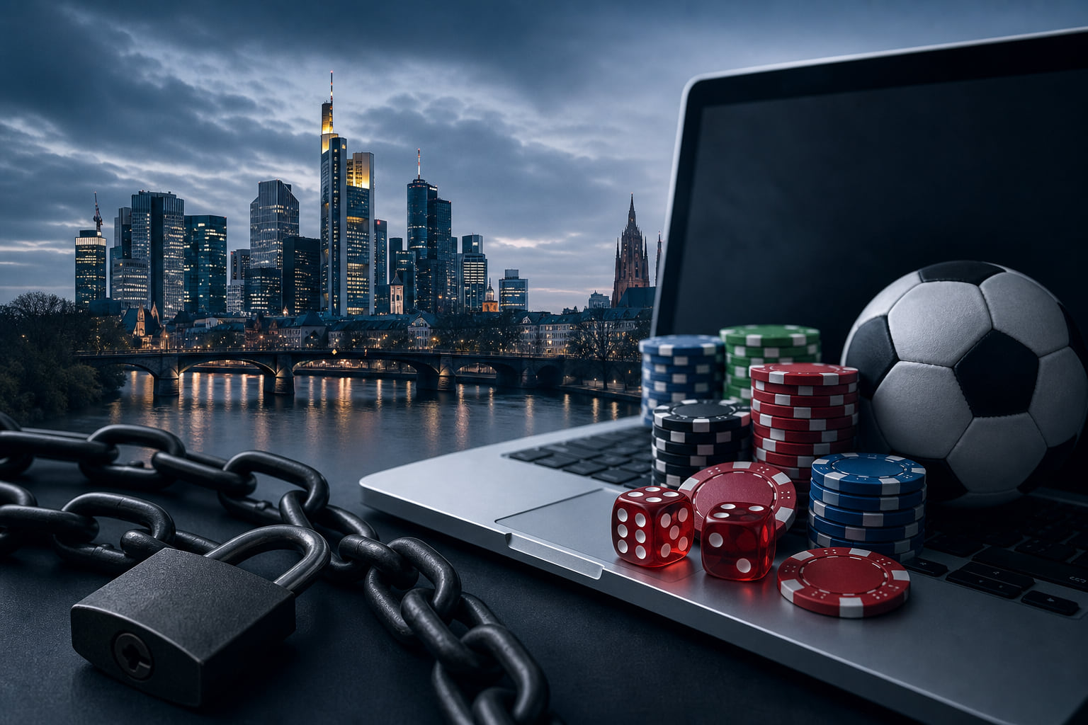 Festnahme nach Mega-Razzia: Frankfurter Glücksspiel-Ring mit 5,86 Milliarden Euro Einsätzen aufgeflogen