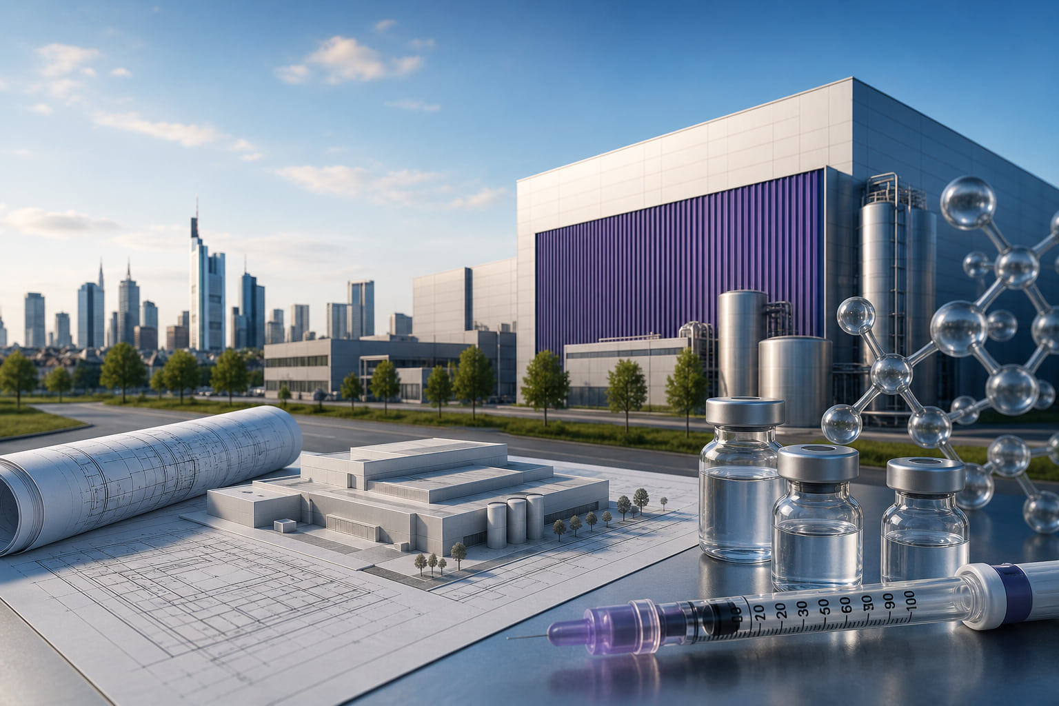 Milliarden-Investition für Frankfurt: Sanofi legt im Oktober den Grundstein für neue Insulinfabrik