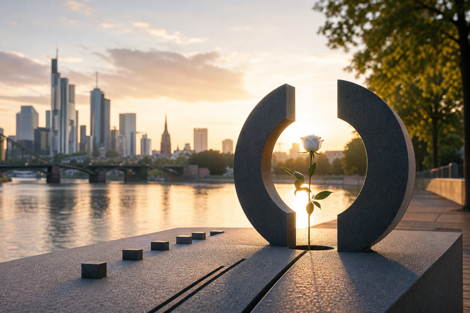 Ein Mahnmal für Hanau am Frankfurter Mainufer – Erinnern hat kein Enddatum