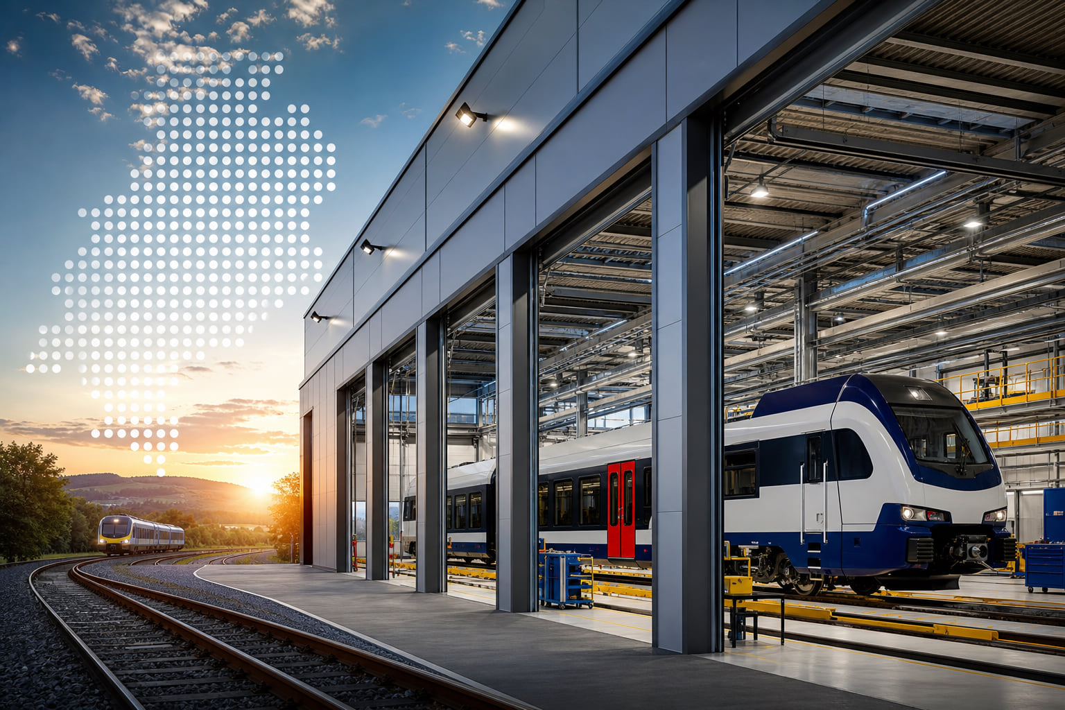 Neue Werkstatt in Butzbach: Die Hessische Landesbahn legt nach