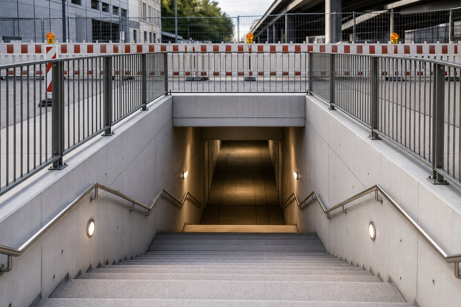 Nied muss warten: Fußgängerunterführung Oeserstraße öffnet erst im vierten Quartal 2026
