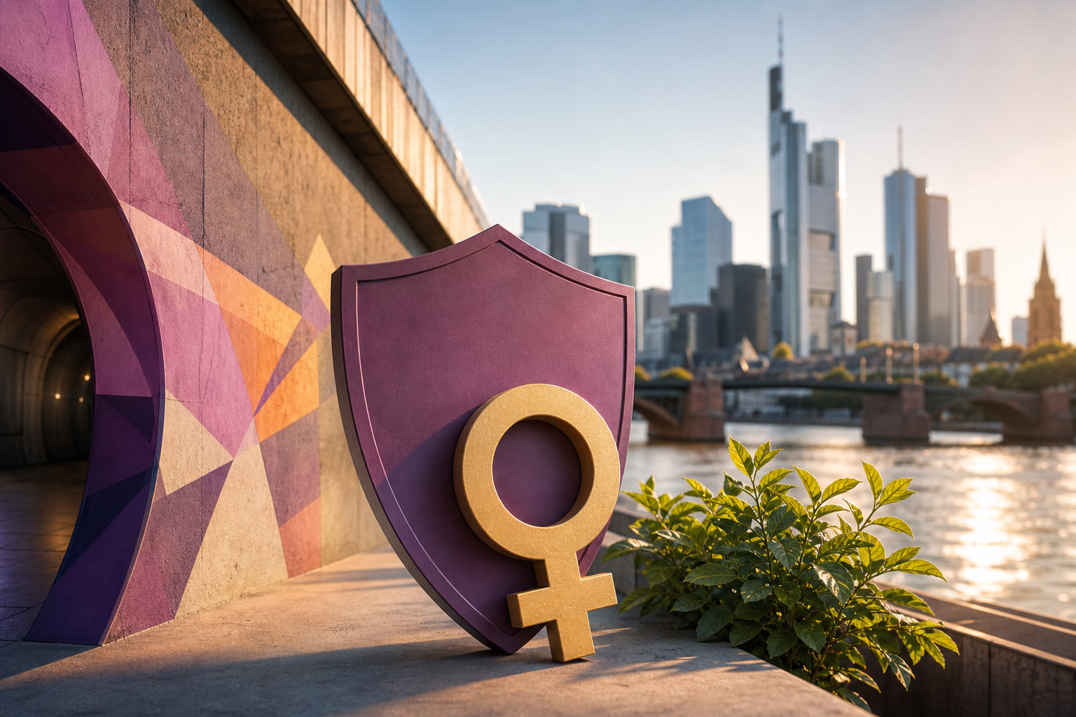 Sunny Graff stärkt Frauen in Frankfurt gegen Gewalt