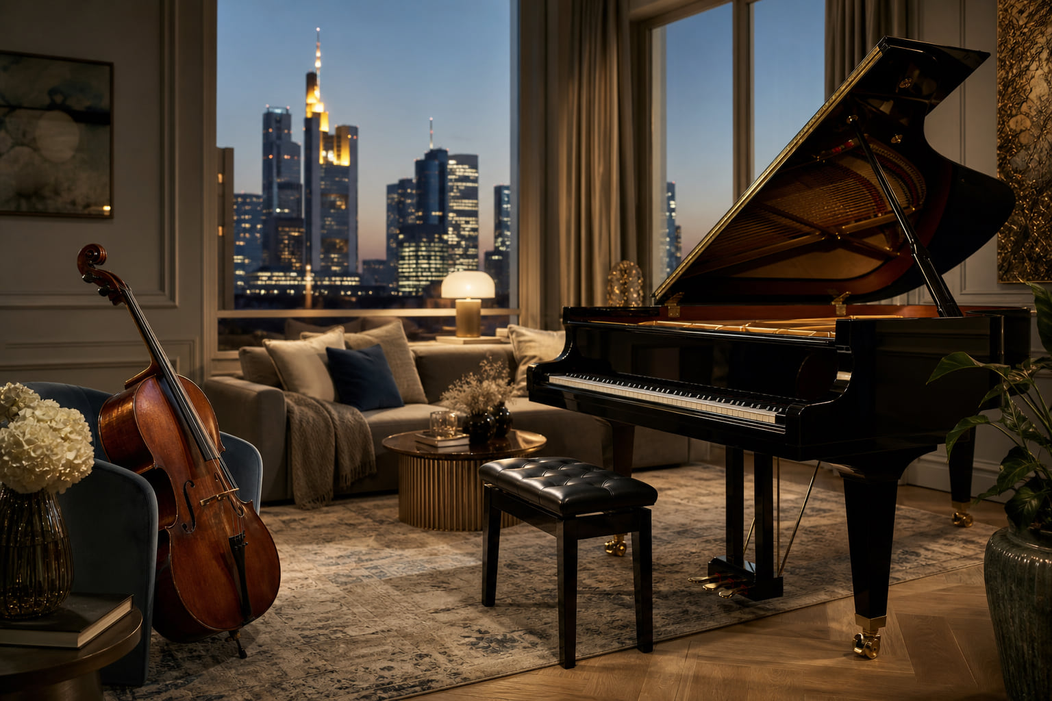 Musik in Wohnzimmern: Der Museumssalon kommt nach Frankfurt!