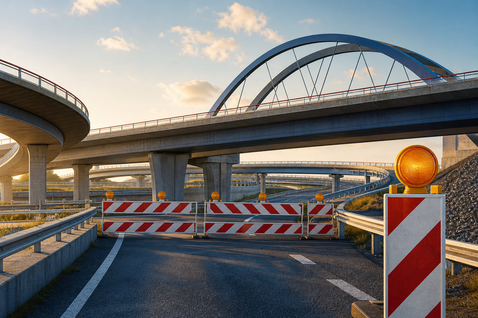 A661 Offenbach: Sperrungen an der Anschlussstelle Taunusring im Oktober