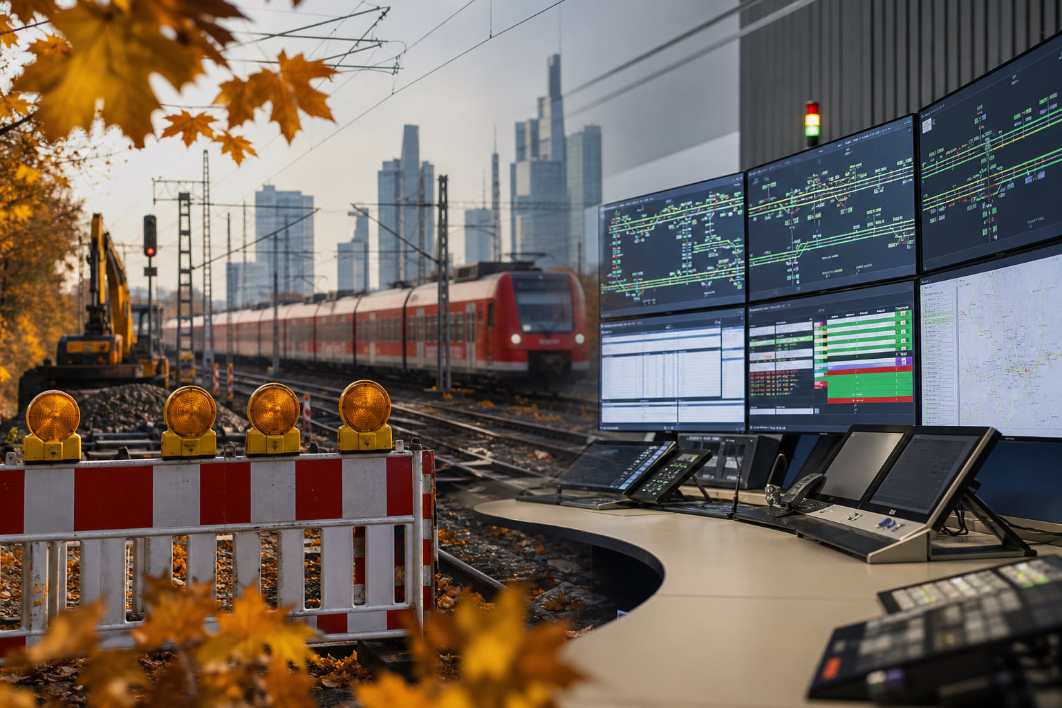 Baustellen-Herbst: Warum die S-Bahn in Rhein-Main wieder Nerven kostet