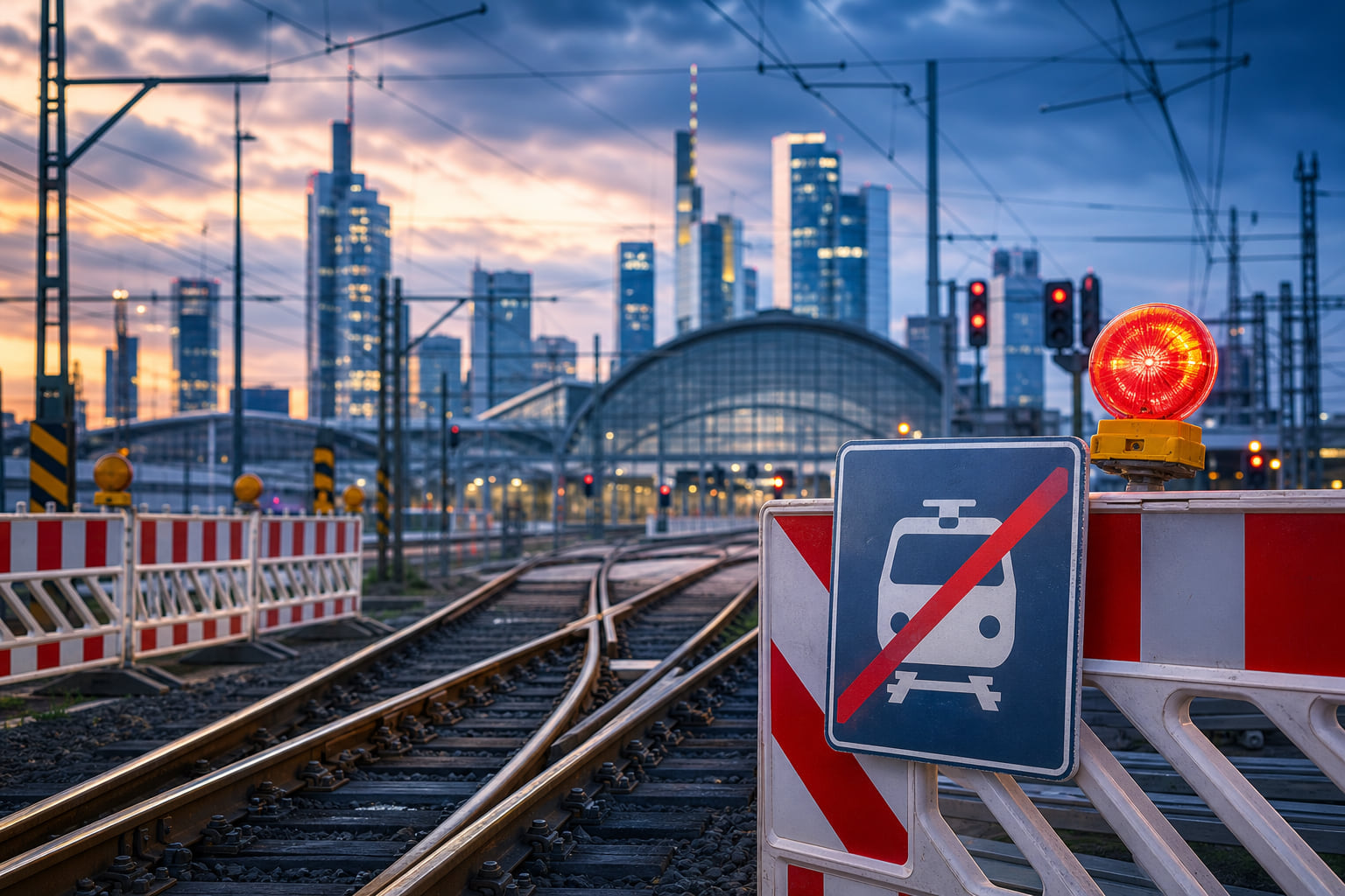Bauarbeiten am Knoten Frankfurt-Stadion: Diese Zugverbindungen sind jetzt eingeschränkt
