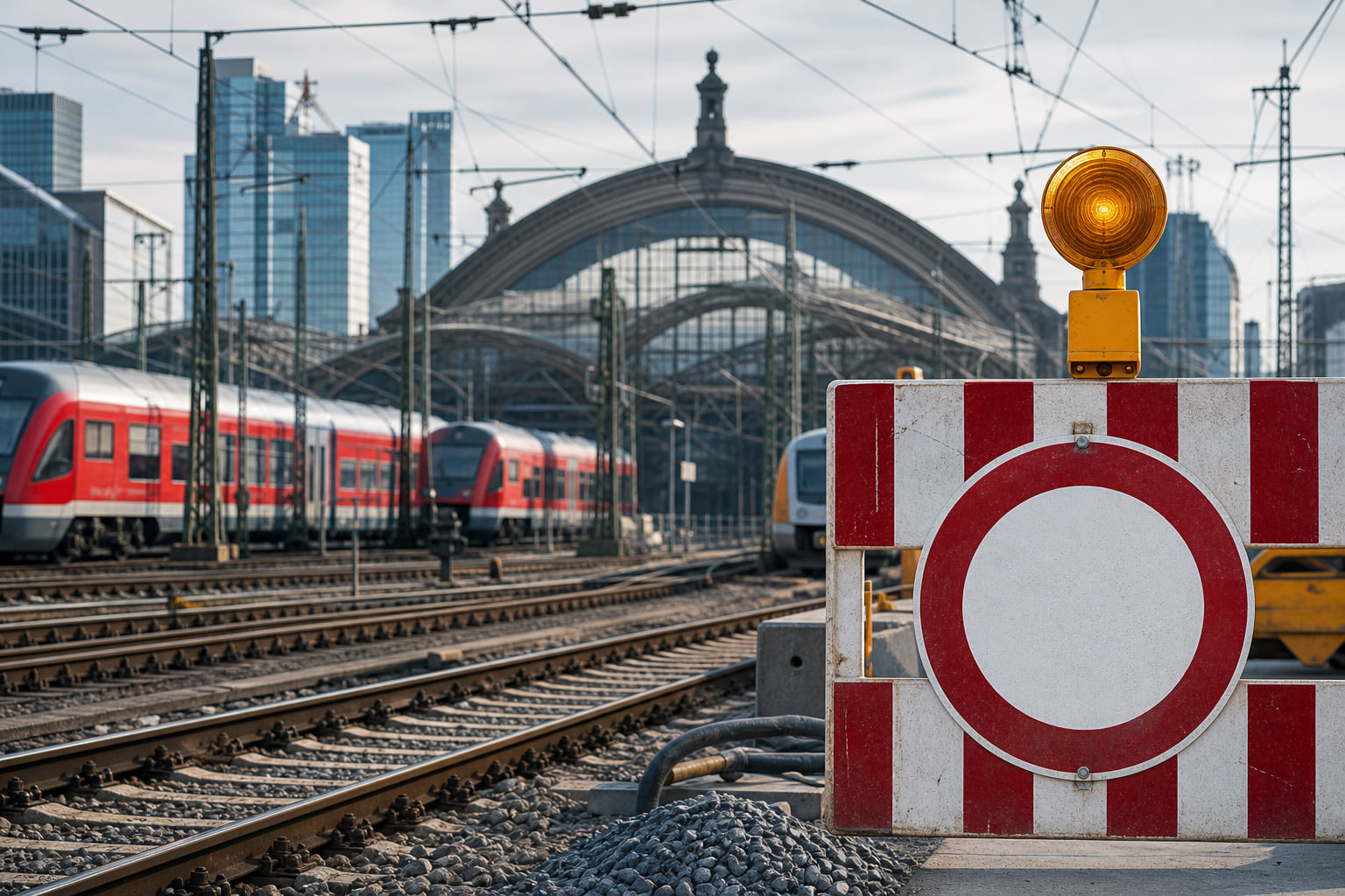Bauchaos am Hauptbahnhof: Diese Zuglinien sind bis 2. November betroffen