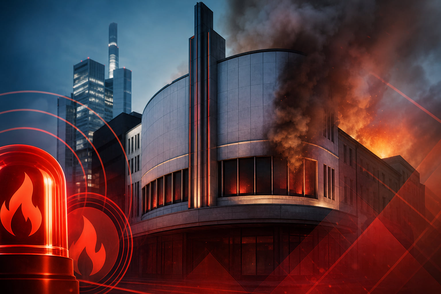 Feuer-Alarm mitten in der Stadt: Brand im Metropolis-Kino