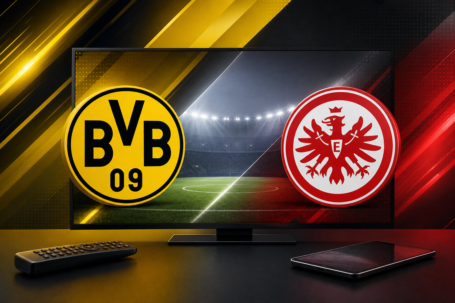 BVB gegen Eintracht: So lief die Übertragung am Samstagabend