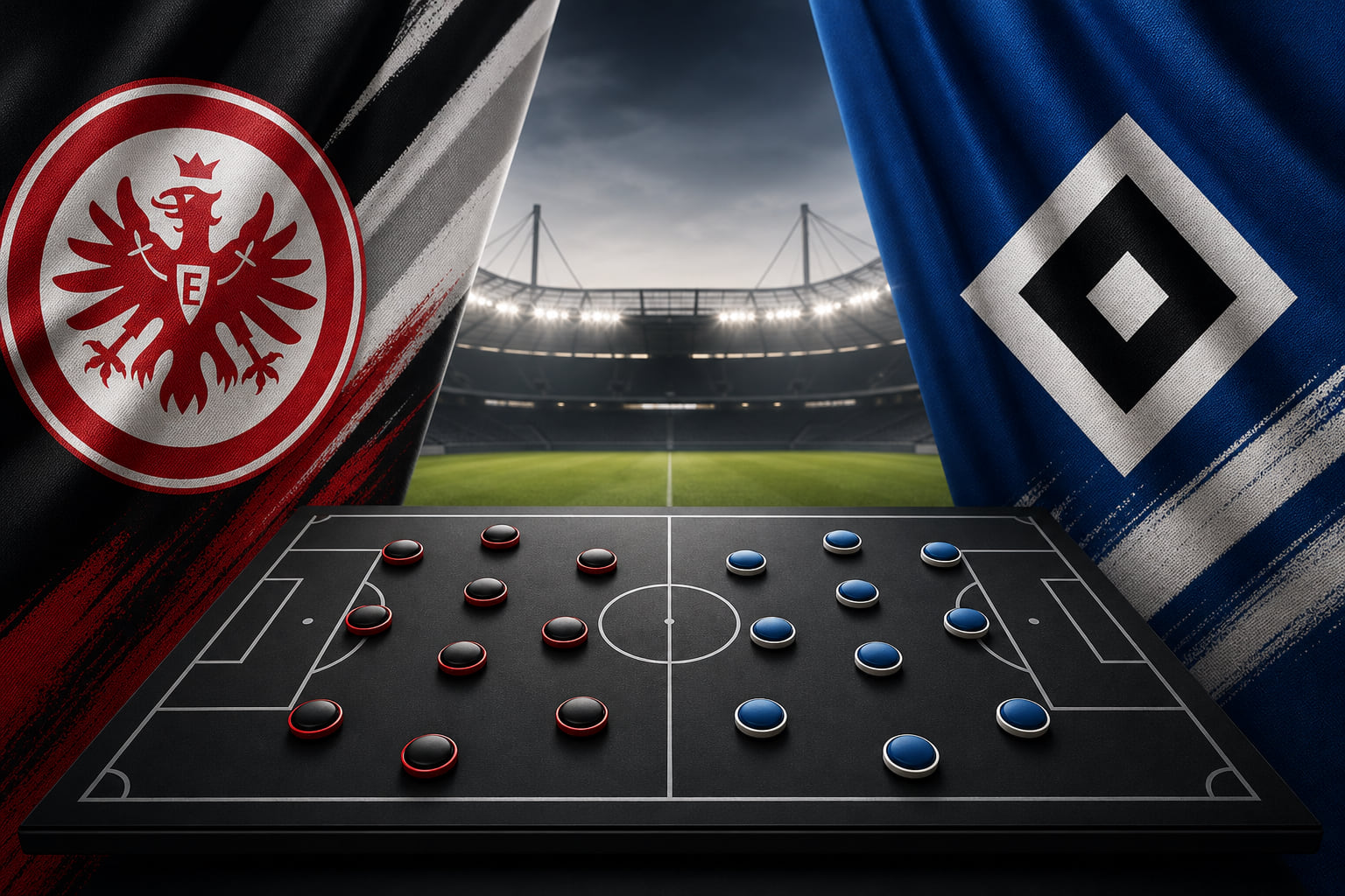 Adler gegen Rothosen: Das Frankfurt-Kracher-Duell im Deutsche Bank Park