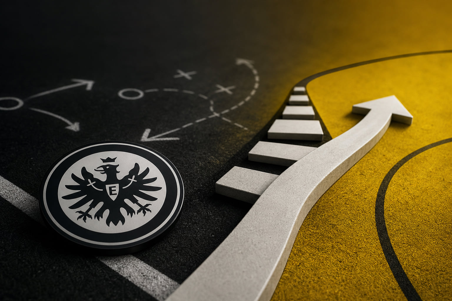 Hütter sieht Eintracht auf dem richtigen Weg – trotz Niederlage in Dortmund