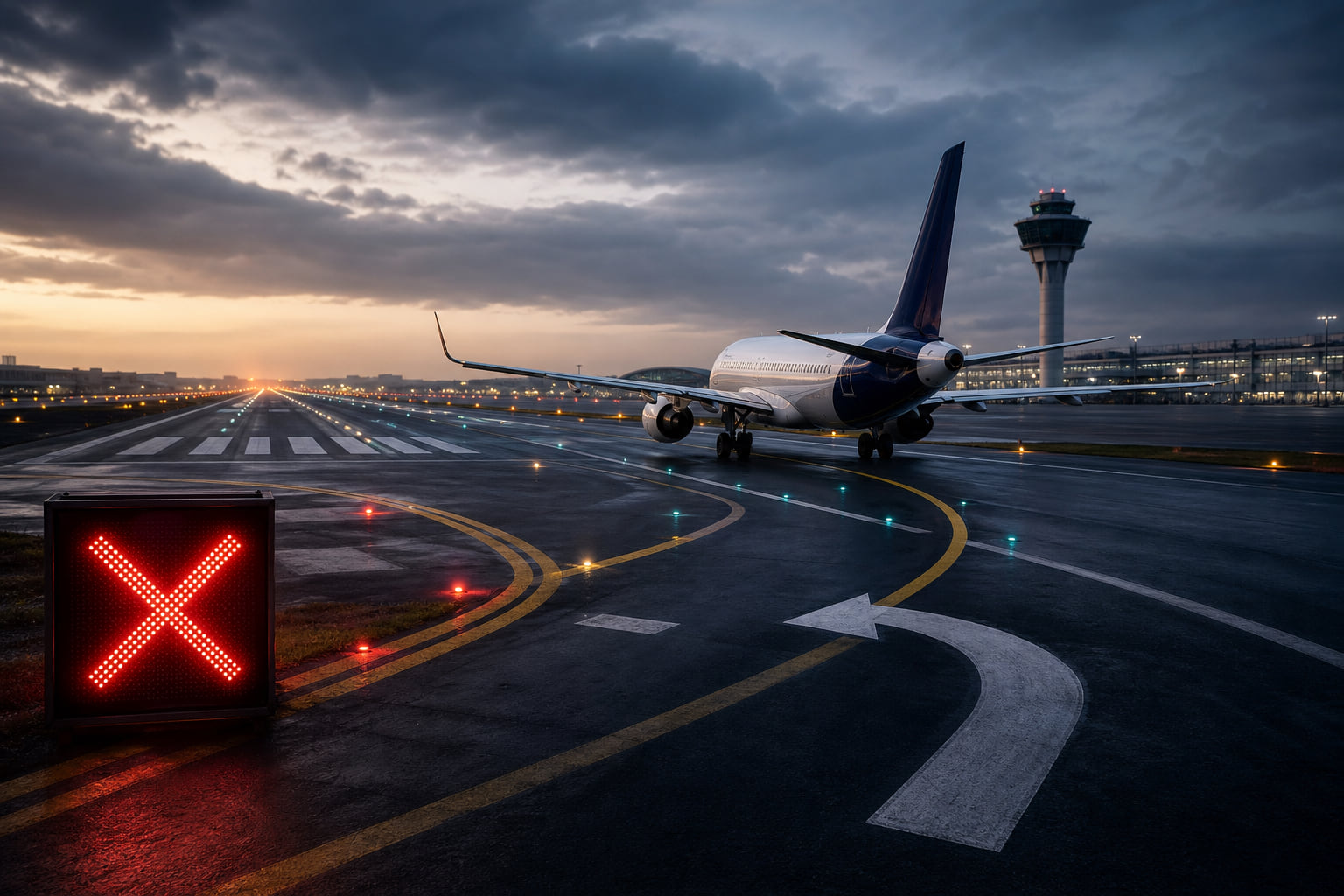 Brenzliger Moment am Frankfurter Flughafen: Airbus dreht auf der Startbahn falsch ab