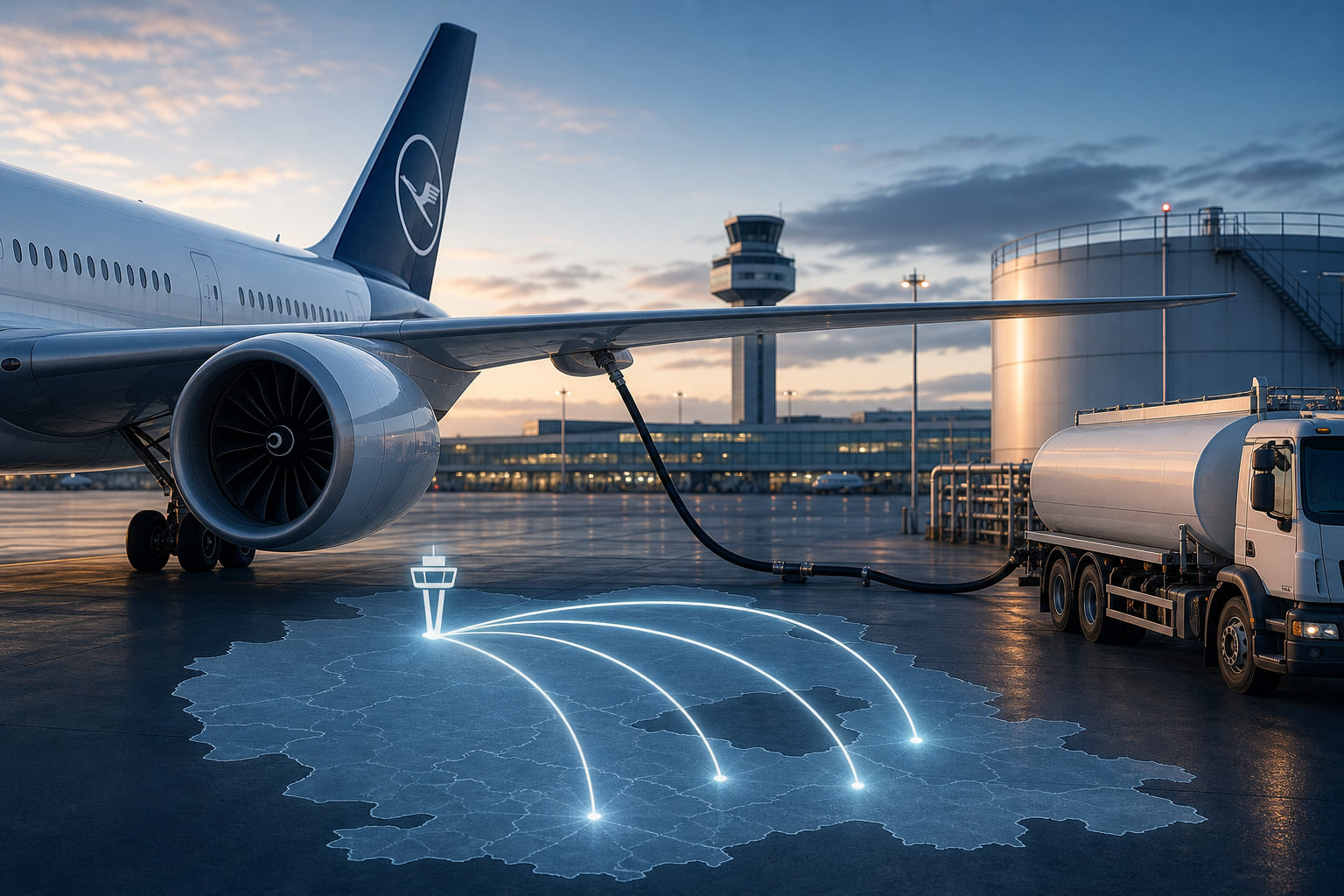 Kerosin-Engpass in Frankfurt: Jets tanken jetzt auswärts