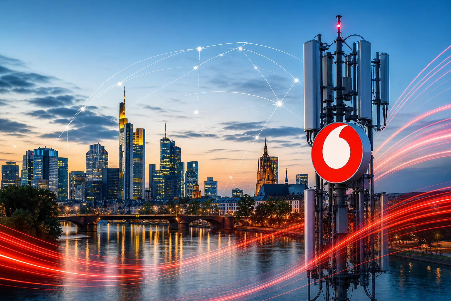 Vodafone-Ausfall in Frankfurt endlich beendet: Alle Kunden wieder am Netz