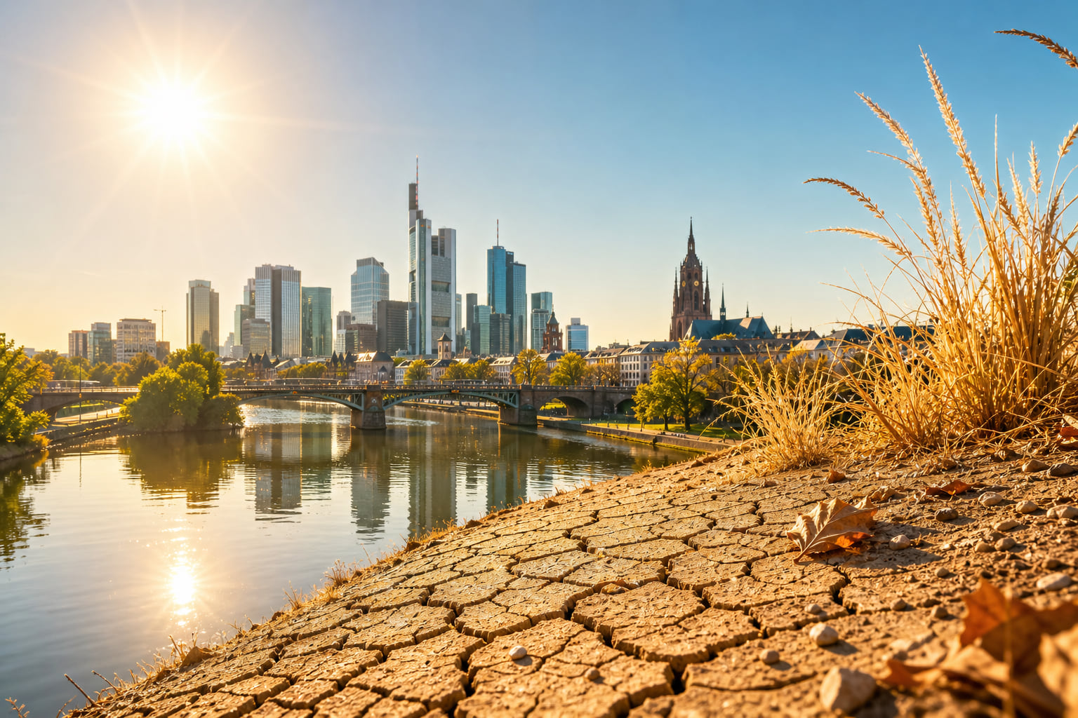 September-Bilanz: Sonne satt, Regen Fehlanzeige in Frankfurt