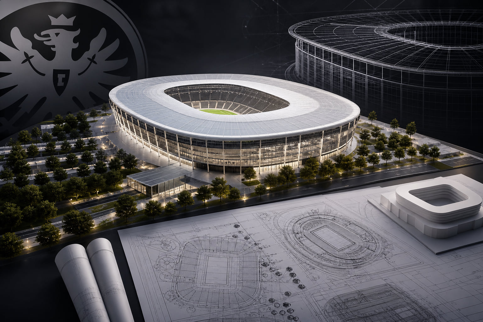 80.000 Plätze? Eintracht Frankfurt plant die Stadion-Zukunft