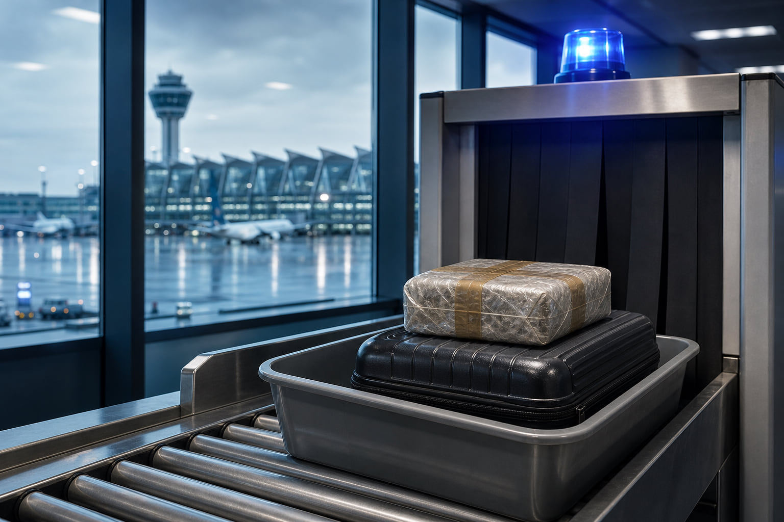 Brisanter Fund bei Kontrolle am Flughafen Frankfurt