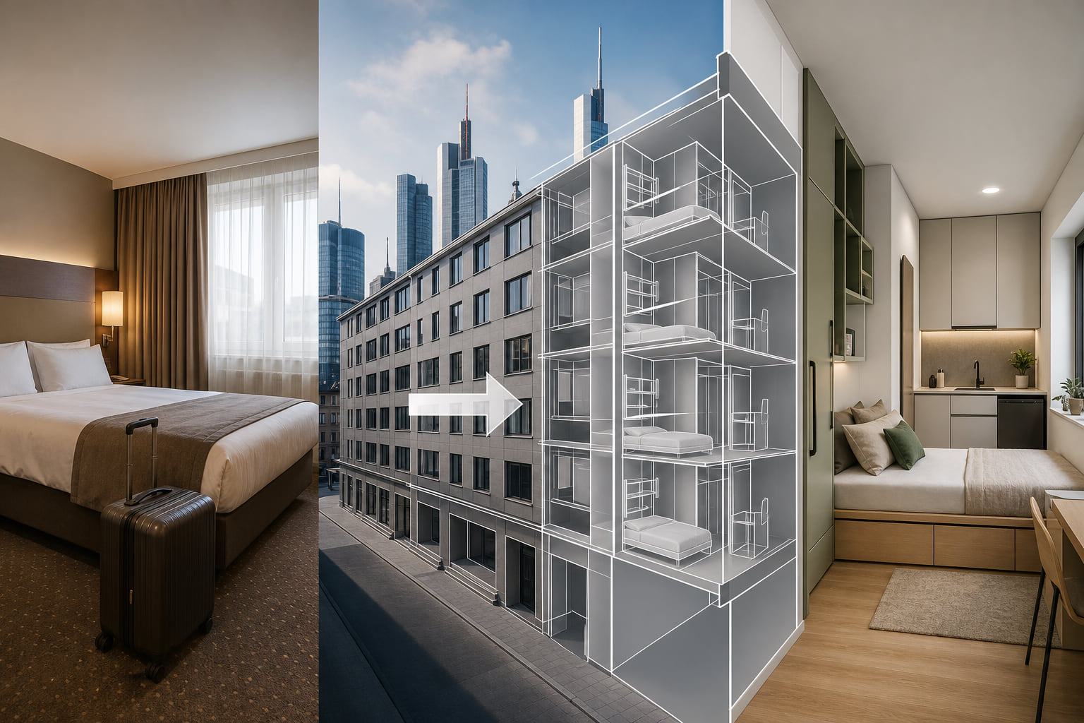 Vom Hotelbett zum Mikro-Apartment: Neues Wohnprojekt im Gallusviertel