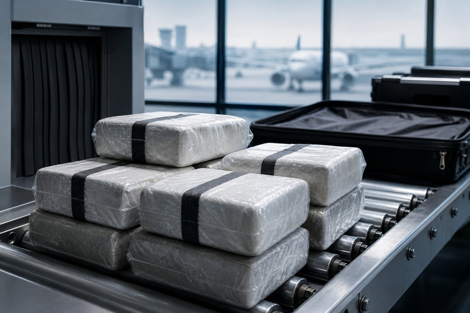 590-Kilo-Kokain-Coup: Jetzt gibt's neue Details zur Festnahme am Airport!