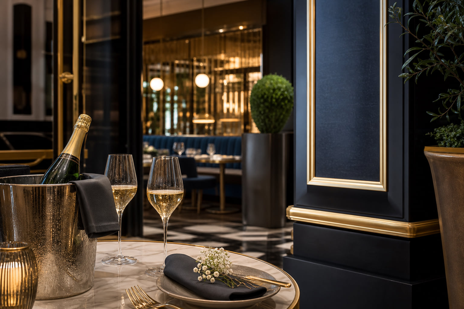 Neues Bistro-Konzept im Frankfurter Hof: Français Jour · Soir eröffnet