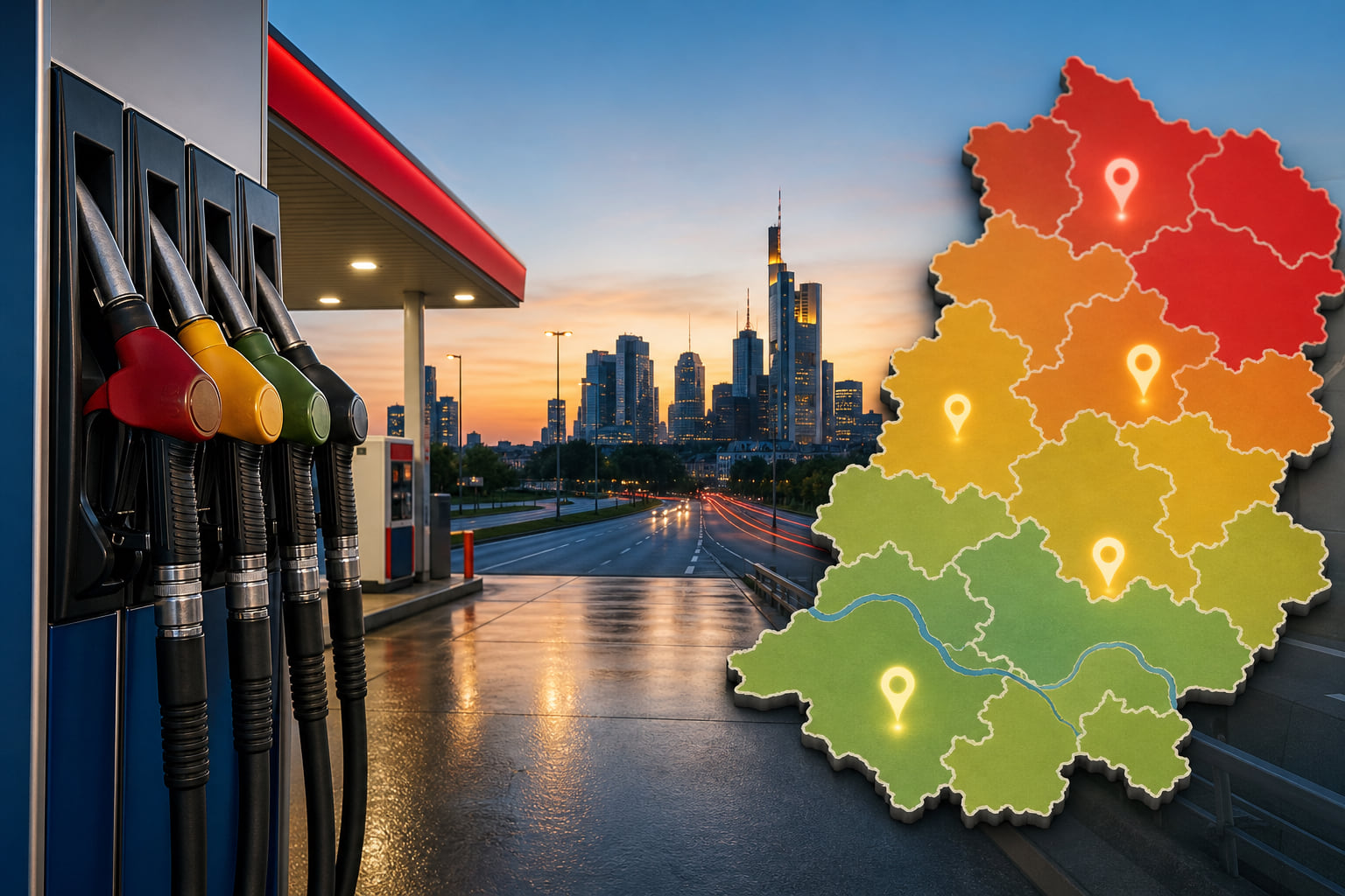 Tanken: Warum der Sprit mal teurer, mal billiger ist