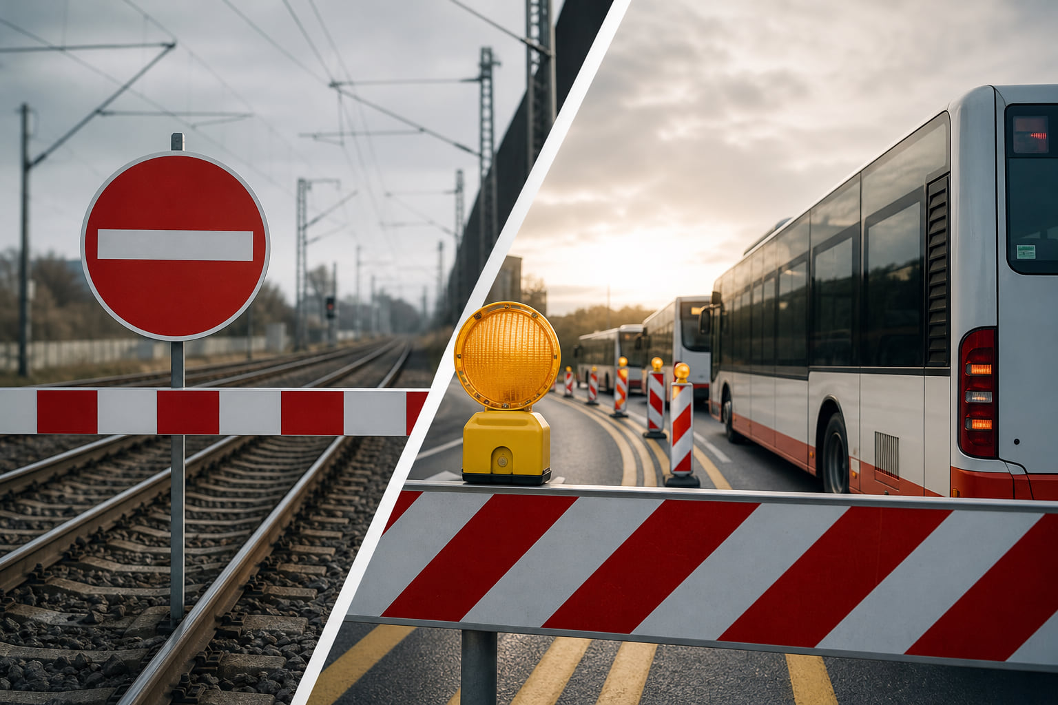 S1 streikt, Busse ran: Bauarbeiten bremsen Pendler zwischen Höchst und Wiesbaden aus