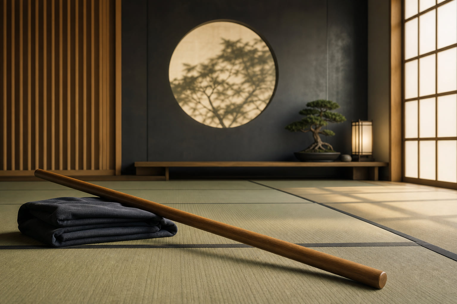 Bo-Stock und Balance: Probetraining für japanische Kampfkunst in Frankfurt